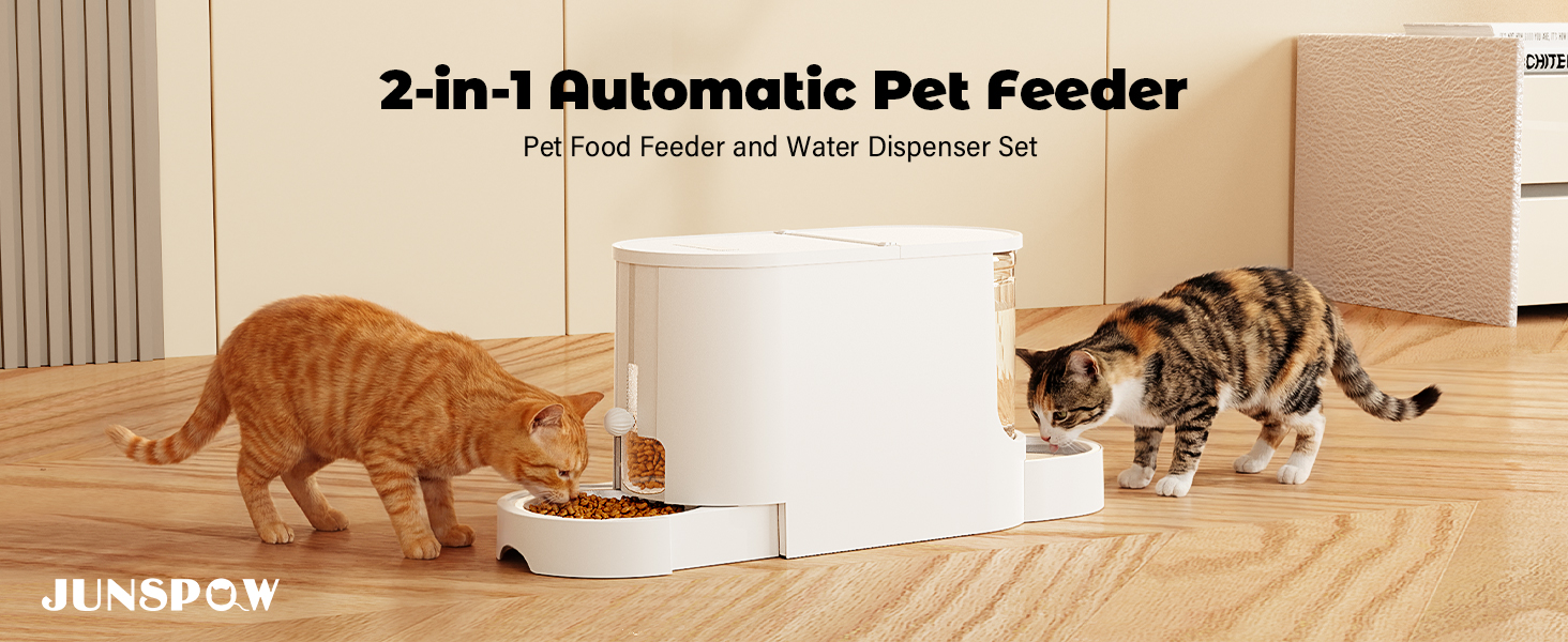 Automatic Pet Feeder: Two Uses for One Item