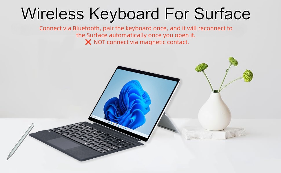 Surface pro 7 6 5 4 3 keyboard