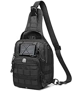 Monterra Tactical Shoulder Sling Bag for EDC, Crossbody, Outdoor Sports Gear and Equipment, Trave...