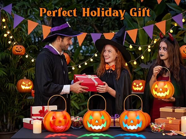 halloween solar lantern