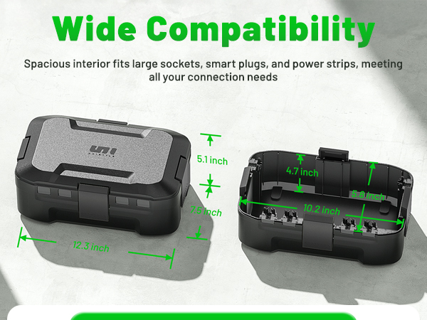 extension cord box weatherproof