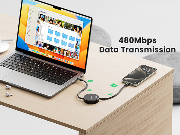 Fasgear 240W USB C to USB C Cable