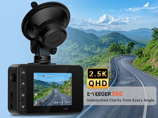 2.5K QHD dash cam