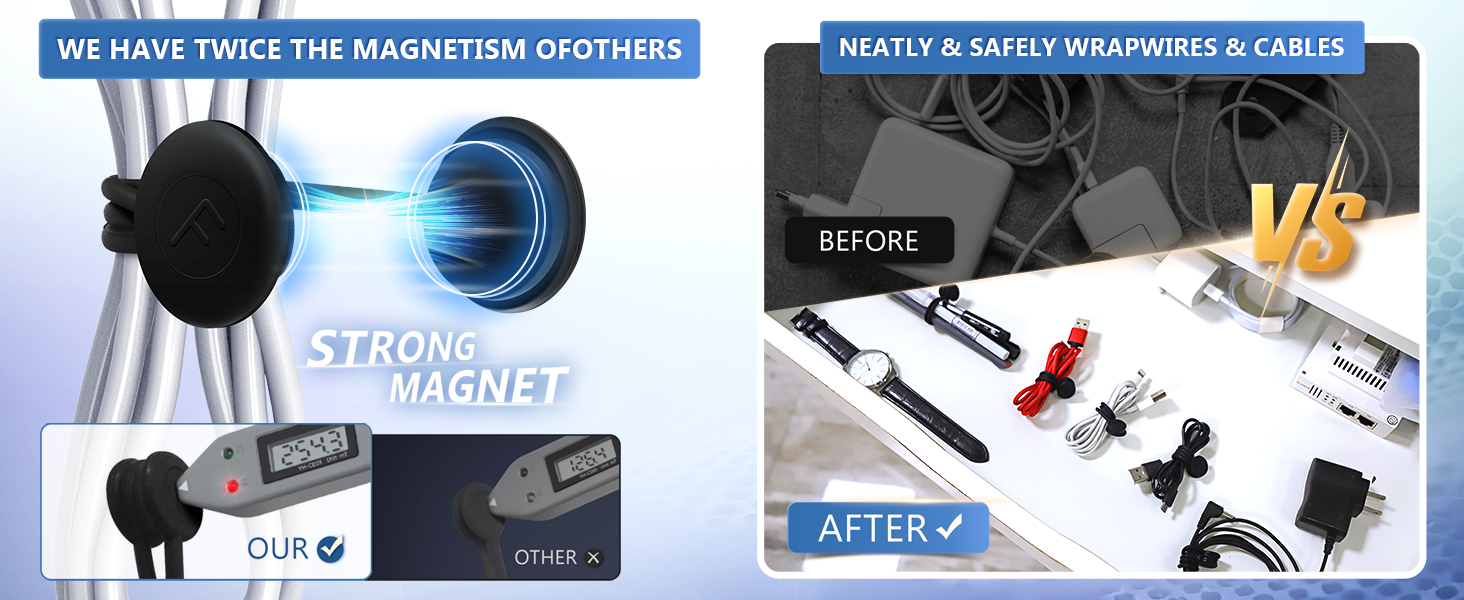 Magnetic Cable Ties