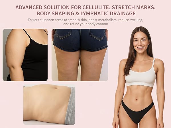 lymphatic drainage massager; stretch marks removal; body sculpting machine; cellulite massager