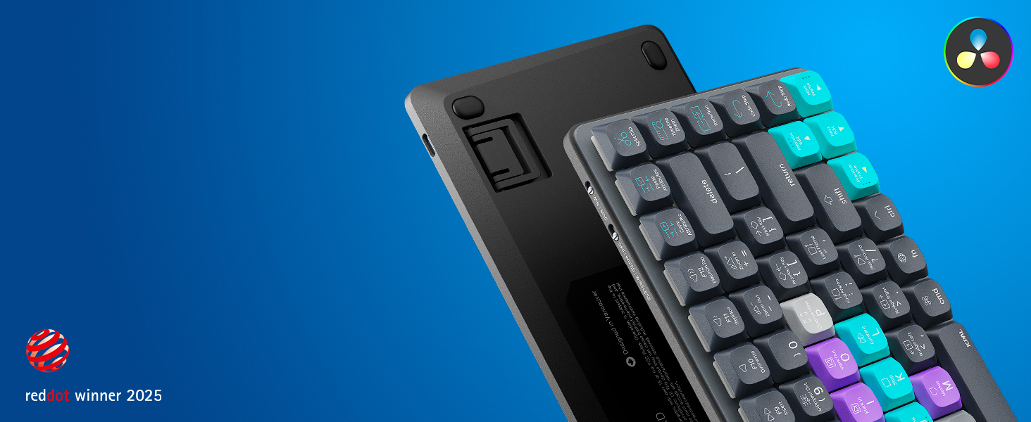 DaVinci Resolve Wireless Shortcut Keyboard