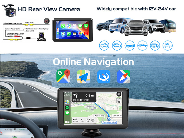 Wireless Carplay Screen for Car