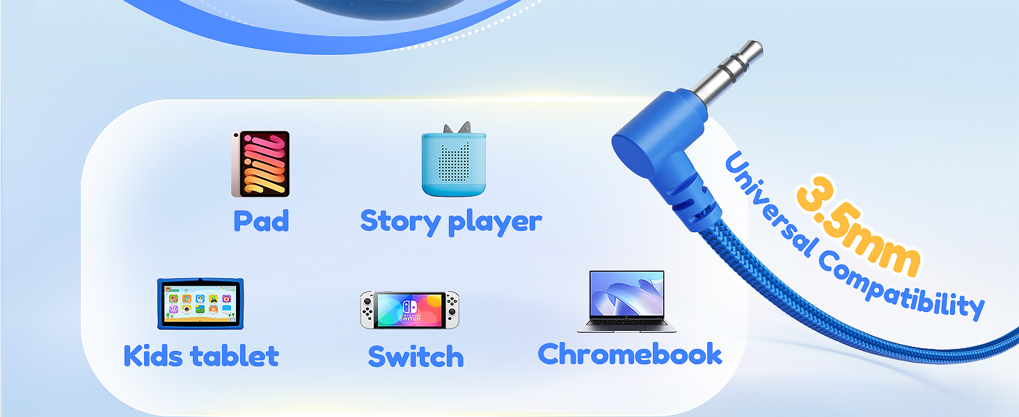 kids headphones with cord