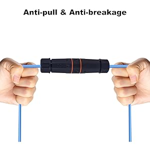 RJ45 Waterproof Field Installable Coupler female to female