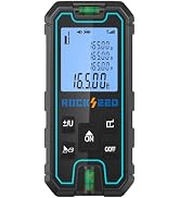 Laser Measure 165 Feet, RockSeed Portable Laser Distance Meter, Digital Distance Measurement with...