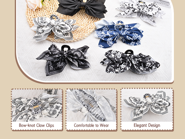 claw clips hair clip for women teen bows for girls hair claw clips butterfly clips flower clips