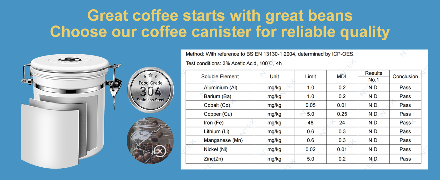 Airtight Coffee Canister