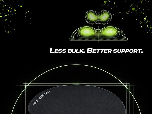 Compact ergonomic mouse pad surface with wrist rest for desk use