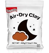 Ifergoo Brown Modeling Clay- Moldable Cosplay, Air Dry, Squishy Molding Clay for Adult Arts & Cra...