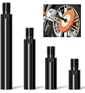 BURMONG Angle Grinder 4 Extension Shaft (1.96", 2.75", 3.9", 5.5"), Airway Buff Extender with - 5...