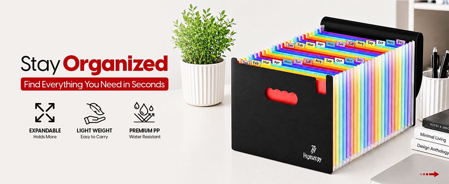 accordion folders file organizer folders