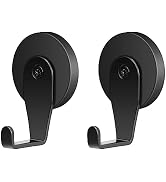 FYY Magnetic Wreath Hanger, 2 Pack Heavy Duty Magnets with Hook for Refrigerator, Christmas Decor...