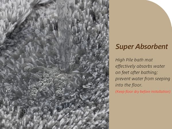 Water absorption