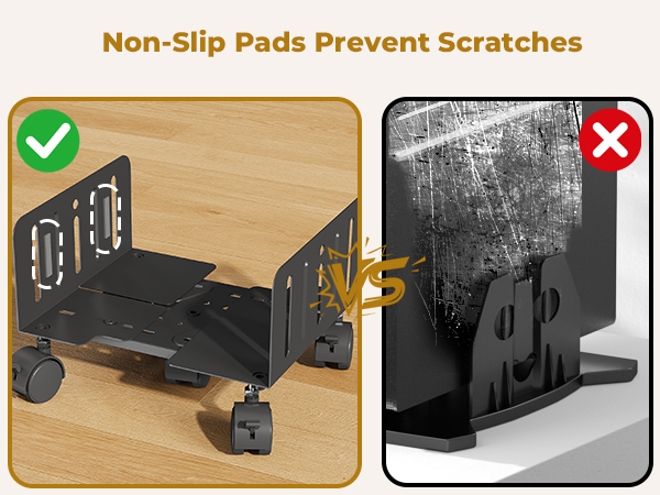 4 non-slip pads