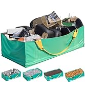 Skywin Dumpster Bag - Foldable and Reusable Construction Bags for Waste, Multiple Times Use Durin...