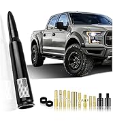 Car Bullet Antenna,Truck Exterior Decoration Accessories Car Vehicle Replacement Antenna Conpatib...