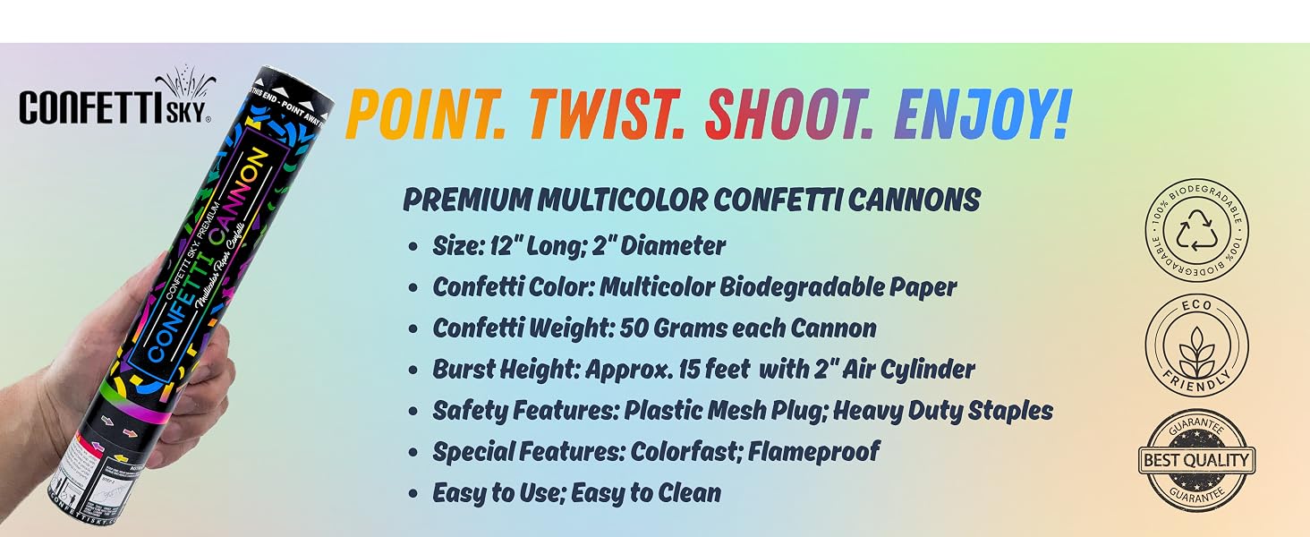 confetti cannon
