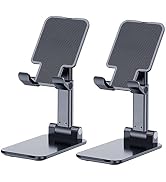 Phone Stand for Desk, 2 Pack MT-6 Desk Cellphone Holder for Office Universal Smart Foldable & Hei...