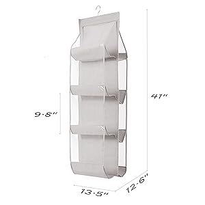 purse holder for closet hanging handbag storage organizer