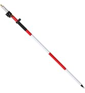 GEOLENI Aluminum Prism Pole with Quick Release Clamp (2.6M)