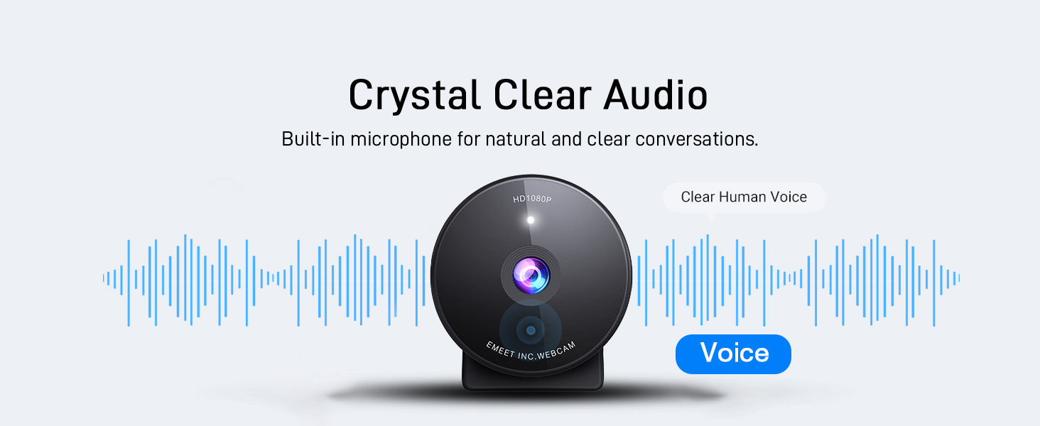 EMEET Mic Ideal for Clear Calls