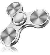 ATESSON Fidget Spinners Toy, 4 to 10 min Spins, Ultra Durable Stainless Steel, Bearing High Speed...
