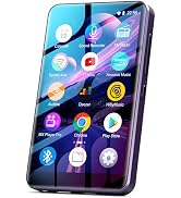 Android MP3 Player with Bluetooth and WiFi, Spotify & Parental Controls 16G | MP4 Player with 4" ...