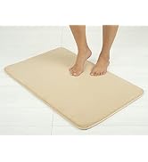 American Soft Linen Bath Rug, 21 in 32 in Fluffy Foamed Non Slip Bath Rugs for Bathroom, Bath Rug...