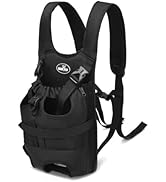 Wakytu Dog Front Carrier Backpacks for Small Dogs, Legs Out Pet Carrier Sling Backpack with Adjus...