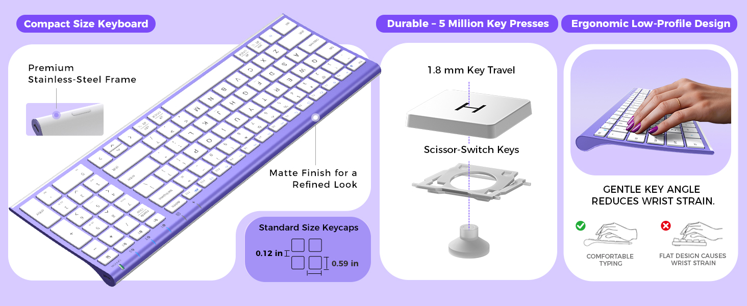 COMPACT SIZE KEYBOARD
