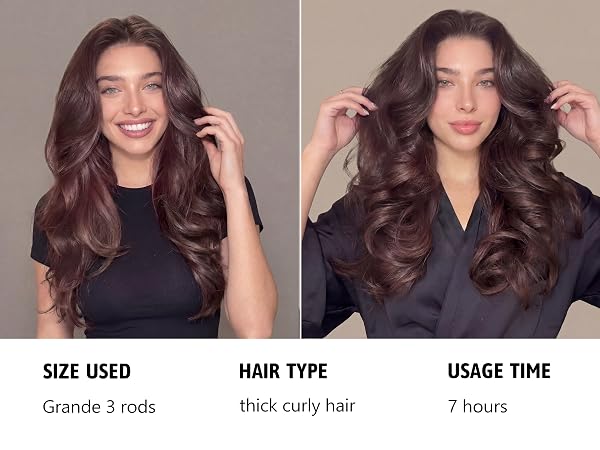 heatless thick hair