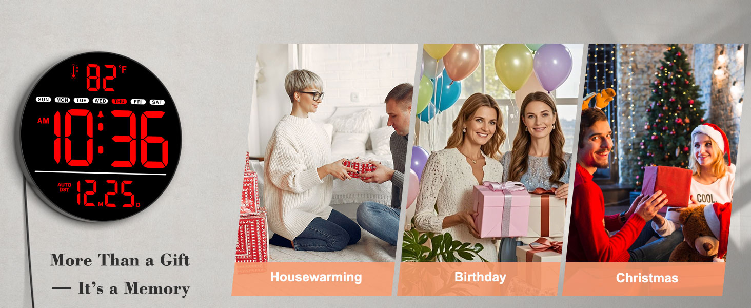 modern wall clock for living room