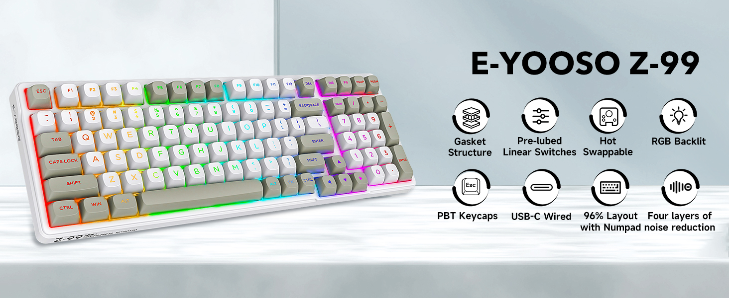 Z-99 wired gaming keyboard