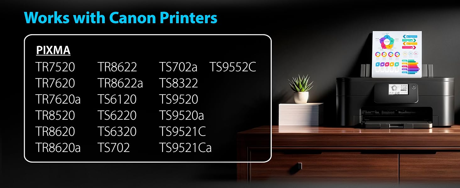 Smart Ink Canon 280 5 and 10 pack for canon tr8620a ink for tr8520