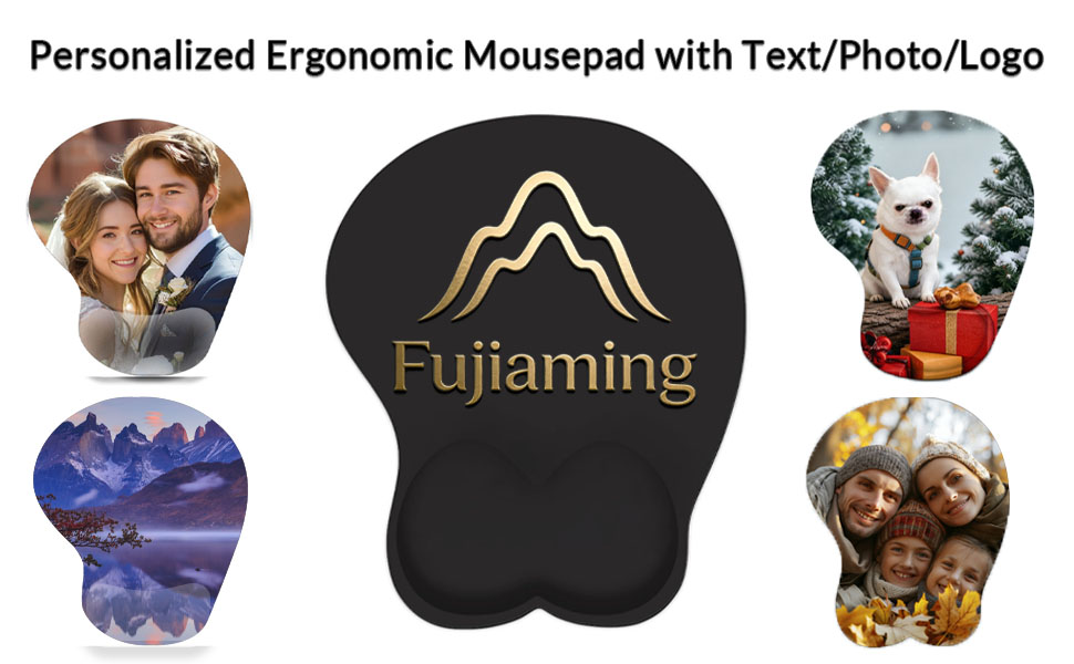 Custom Mouse Pad with Wrist Rest