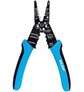 Brileine Wire Stripper, Multi Tool Electrical Pliers Tool, Wire Stripping Tool / Wire Cutter, 8-I...