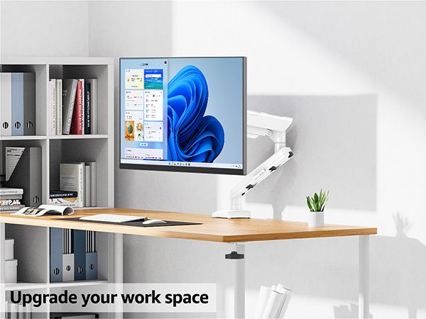 single monitor desk mount