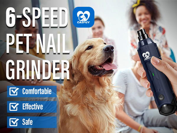 6 speed dog nail grinder