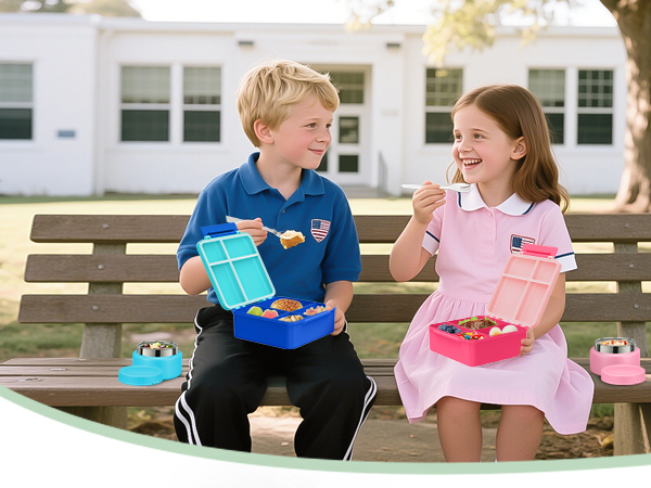 Lunch Box Kids with 5 Compartments