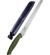 ALLEX Insulation Knife with Sheath Japanese Stainless Steel 8 Inch Long Cut, Insulation and Styro...