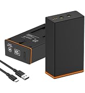 2-Pack 6000mAh Power Mag Battery Pack for Moultrie Edge Cellular Trail Camera - Digital Display &...