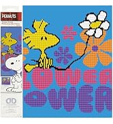 DIAMOND DOTZ Flower Power (Peanuts) Snoopy Diamond Painting Kits for Adults - Diamond Art Kits a ...