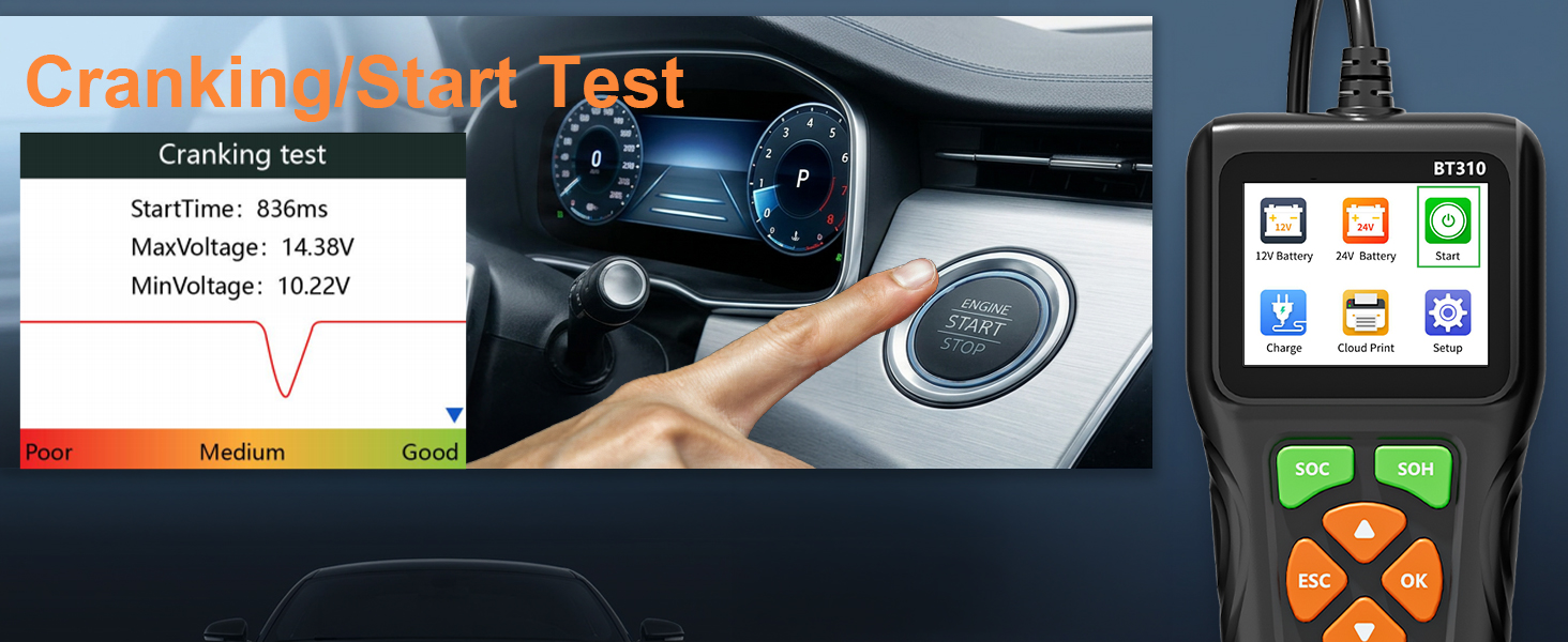 Cranking/Start Test