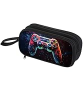 HiGaits Pencil Case for Boys,Multi-Slot Large Capacity Pencil Pouch with Soft Zipper, Durable Pen...