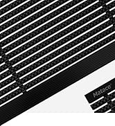 Matace Heavy Duty Aluminum Outdoor Doormat Nylon Brush All Weather 01